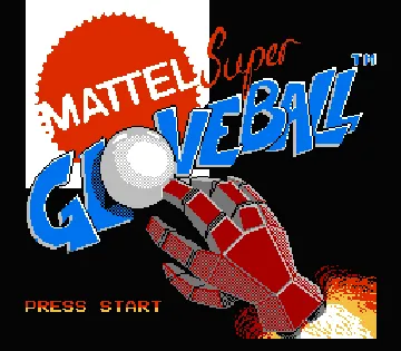 Super Glove Ball (USA) screen shot title